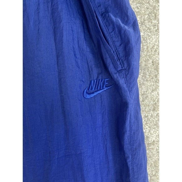 Vintage Nike Pants XL Gorpcore‎ Nylon Windbreaker Sweatpants Track Zipper Ankles - Picture 4 of 9